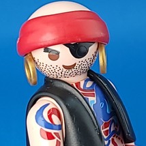 Playmobil Pirate Belt Earrings Bandana Tattoo Male Figure Only 2011 Geobra - £7.92 GBP