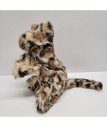 Vintage Country Critters Leopard Baby Cub Plush Hand Puppet Full Body Ju... - £19.28 GBP