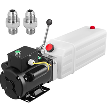 Hydraulic Pump 6 Quart Car Lift Hydraulic Power Unit Hydraulic Power Pac... - $346.43