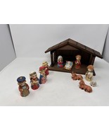 Inspirational Children’s Nativity Set Manger Scene 12 Pieces Montgomery ... - $31.24