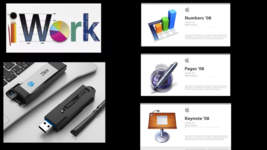 iWork &#39;08 Pages, Numbers, And Keynote USB Installer For Apple Mac OS X - £17.53 GBP