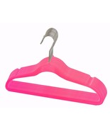 New Petite 14.5&quot; SlimLine Shirt/Pant Hangers Hot Pink (pk20) - $14.69