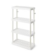 Gracious Living 54.5 Inch 4 Shelf Heavy Duty Light Weight Garage or Indoor - $1,410.61 MXN