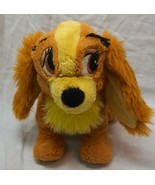 Disney Lady and the Tramp SOFT &amp; SPARKLY LADY THE DOG 8&quot; STUFFED ANIMAL Toy - $22.47 CAD