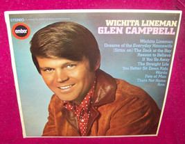 lot of {2} vinyl lp&#39;s  country music {glen campbell} - £15.64 GBP