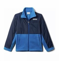 Columbia Big Boys’ Steens Mountain Overlay Fleece Jacket Size XL NWT - £38.55 GBP