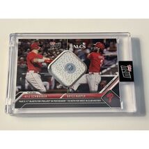 Game-used Base Relic 35/99 Kyle Schwarber/Bryce Harper - 2023 Topps Now*... - $329.95