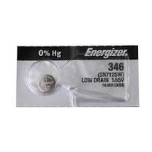 Energizer 346 (SR712SW) Silver Oxide Watch Battery 346. On Tear Strip - £5.31 GBP