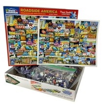 White Mountain Roadside America Travel 1000 Piece Jigsaw Puzzle Complete Poster - $15.04