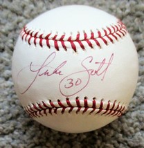 LUKE SCOTT Signed Rawlings MLB Baseball - HOUSTON ASTROS, BALTIMORE ORIOLES - $22.49