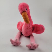 Ty Beanie Buddy Pinky The Flamingo 18&quot; Bright Pink Color Vintage 1998 - £3.77 GBP