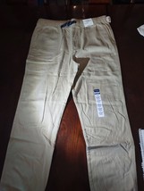 Arizona Flex Jogger Boys Size 14/16 Husky Khaki Pants-Brand New-SHIPS N ... - $39.60