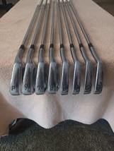 TZ GOLF - RARE Bridgestone Precept Tour Premium Forged CB Irons 2-PW Steel RH - £404.10 GBP