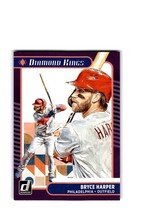 2021 Donruss #18 Bryce Harper Diamond Kings  Philadelphia Phillies Baseball - £0.77 GBP