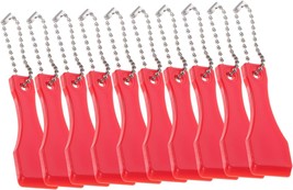 10Pcs Red Lottery Ticket Scraper Lottery Ticket Scratcher Sticker Label ... - $337.96 MXN