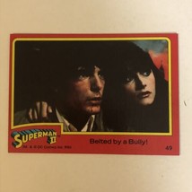 Superman II 2 Trading Card #49 Christopher Reeve Margot Kidder - £1.48 GBP