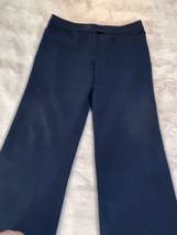 Reflections womens pants flat front slacks 12T career Wear Trousers business - £14.18 GBP