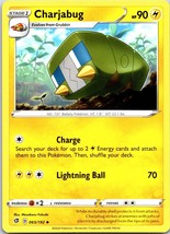 2020 Pokémon TCG Charjabug Rebel Clash 065/192 Regular Uncommon - £0.99 GBP