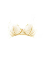 L&#39;agent By Agent Provocateur Womens Bra Lace Beige Non Padded Size Uk 32B - £38.71 GBP