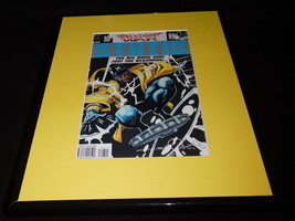 Shadow War Static #8 DC Framed 11x14 ORIGINAL Comic Book Cover - £27.60 GBP