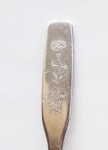 Collector Souvenir Spoon Mother's Day 1974 Carnation - £2.35 GBP