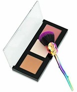 Whimsical Rose 4 Pc Cheek Palette Set Blush Highlighter Bronzer Brush Ne... - $19.60 CAD