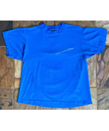 Vtg DART Aerospace T Shirt-Blue-L-Single Stitch-Screen Stars Best - $44.80 CAD