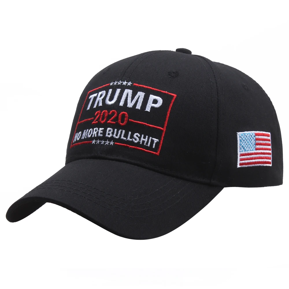 [SMOLDER]New Fashion Embroidered Trump 2024 hat No More Bullshit Unisex Baseball - £13.56 GBP