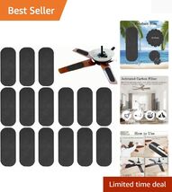 Self-Adhesive Coconut Shell Filters for Ceiling Fans - 15 Pcs Durable De... - $49.45