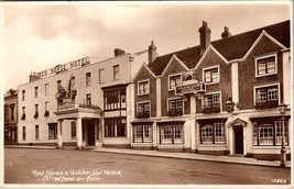 Red Horse &amp; Golden Lion Hotel Stratford On Avon Raphael Tucks Postcard - £15.71 GBP