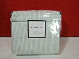 Charter Club 4-Pc. 325-Thread Count 100% Cotton Full Sheet Set T4101810 - £109.62 GBP