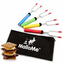 Marshmallow Roasting Sticks Smores Kit - Marshmallows Smores Sticks For Fire Pit - £15.80 GBP