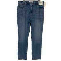 New Abercrombie &amp; Fitch 90s Slim Straight 11.5” Ultra High Rise Size 30 10R - £47.77 GBP
