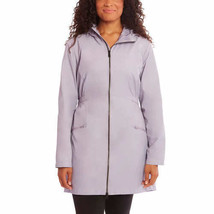 Kirkland Signature Womens Hooded Windbreaker Rain Jacket Size Medium Color Lilac - £29.08 GBP