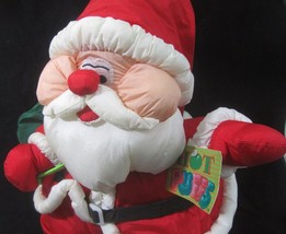 Vintage Puffalump Santa Claus Plush Commonwealth Hot Puffs Rare 1991 xmas NWT  - £23.26 GBP