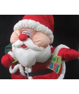 Vintage Puffalump Santa Claus Plush Commonwealth Hot Puffs Rare 1991 xma... - $19.75