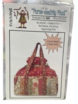 Purse - Onality Plus Sewing Pattern Shopping Tote Bag Teachers Scrappy Purse - $9.74