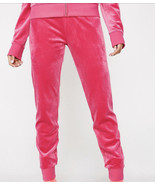 Juicy Couture Velour Pink Pants New With Tag Size Medium - £55.22 GBP