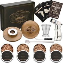 Cocktail and Whiskey Smoker Kit with Torch; Old Fashioned Bourbon Smoker Kit for - £31.55 GBP