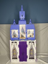 Hasbro Disney Frozen II Fold &amp; Go Arendelle Castle Folding Dollhouse Inc... - $24.00