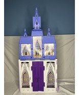 Hasbro Disney Frozen II Fold &amp; Go Arendelle Castle Folding Dollhouse Inc... - $24.00