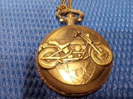 motorcycle pocket watch - £10.42 GBP