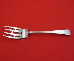 Hannah Hull by Tuttle Sterling Silver Cold Meat Fork 8 1/2&quot; Serving Heirloom - £100.19 GBP