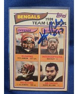 Ken Riley Hand Signed Football Card Autograph Deceased Cincinnati Bengal... - $70.00