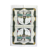 New York Metropolitan Museum of Art Statue of Liberty Linen Tea Towel 16... - £19.02 GBP