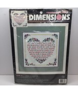 Current Inc Dimensions Counted Cross Stitch Kit Love Is.. 12&quot;x12&quot; Sewing... - £15.84 GBP
