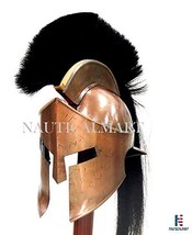 NauticalMart 300 King Leonidas Spartan Medieval Greek Roman Helmet Reenactment  - £135.09 GBP