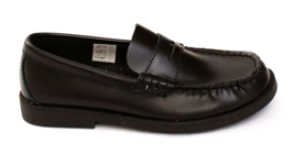 Sperry Top Sider Black Leather Colton Loafer Dress Shoe Boy's Youth Size 1 N - £63.30 GBP