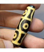 Motif très unique 6 yeux ciel terre yeux agate pierre dzi perle amulette - $146.82 CAD