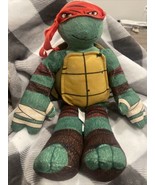Teenage Mutant Ninja Turtle 16” Plush Raphael Toy Nickelodeon STUFFED AN... - $146.84 MXN
